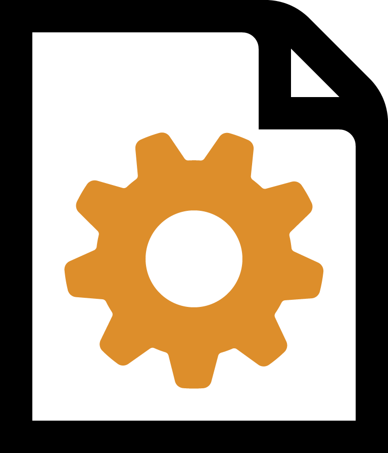 Icon, das den Workflow des AI VERGABEMANAGERS darstellt.